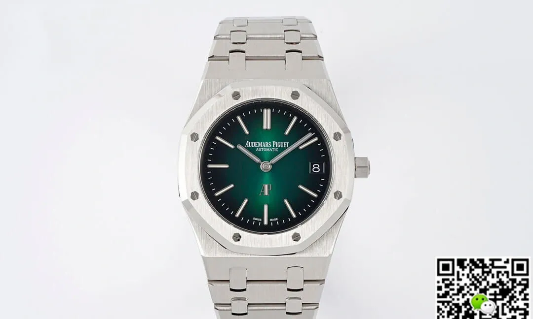 Audemars Piguet Royal Oak 16202PT.OO.1240PT.01 ZF Factory 1:1 Best Edition Replica Watch Silver Strap